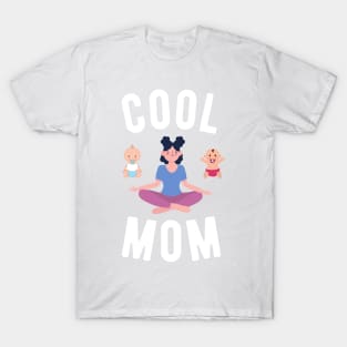 Cool Mom Floating Babies T-Shirt